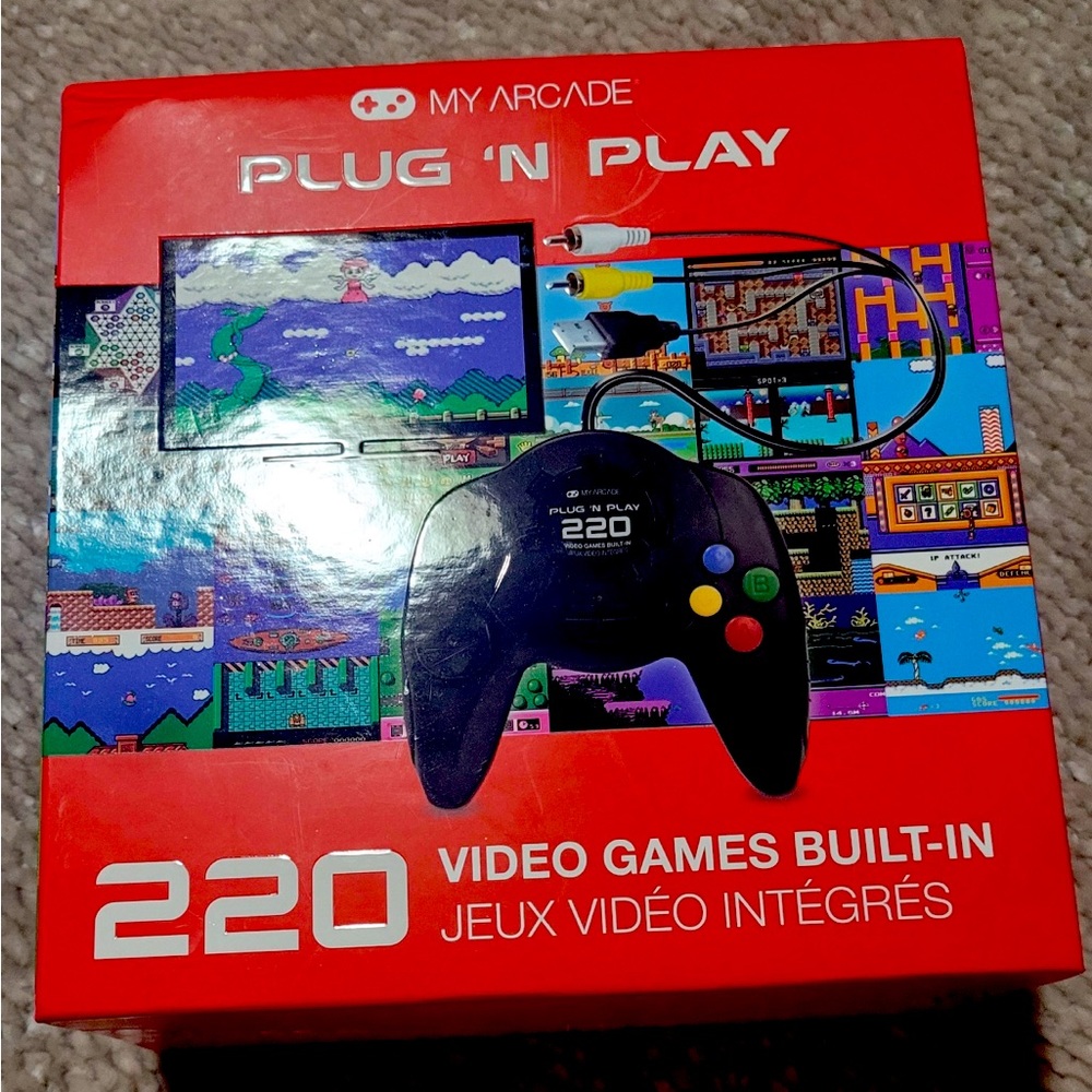 Built In Video Game Set